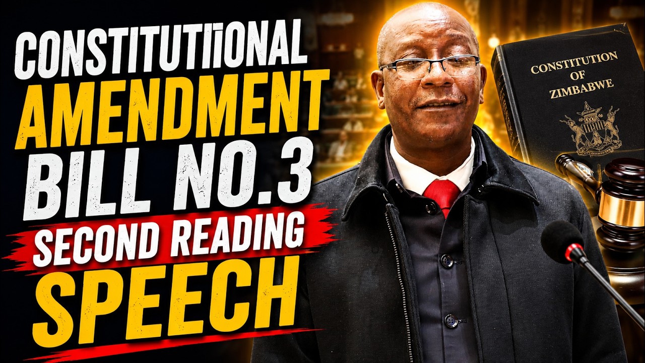 Constitutional Amendment Bill No.3 Second Reading Speech