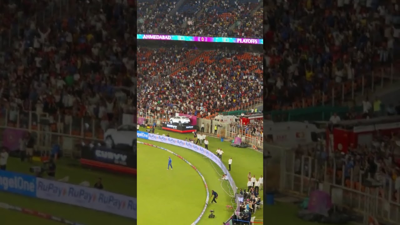 Punjab kings vs Mumbai Indians!! Shreyas iyer winning six🏏#cricket