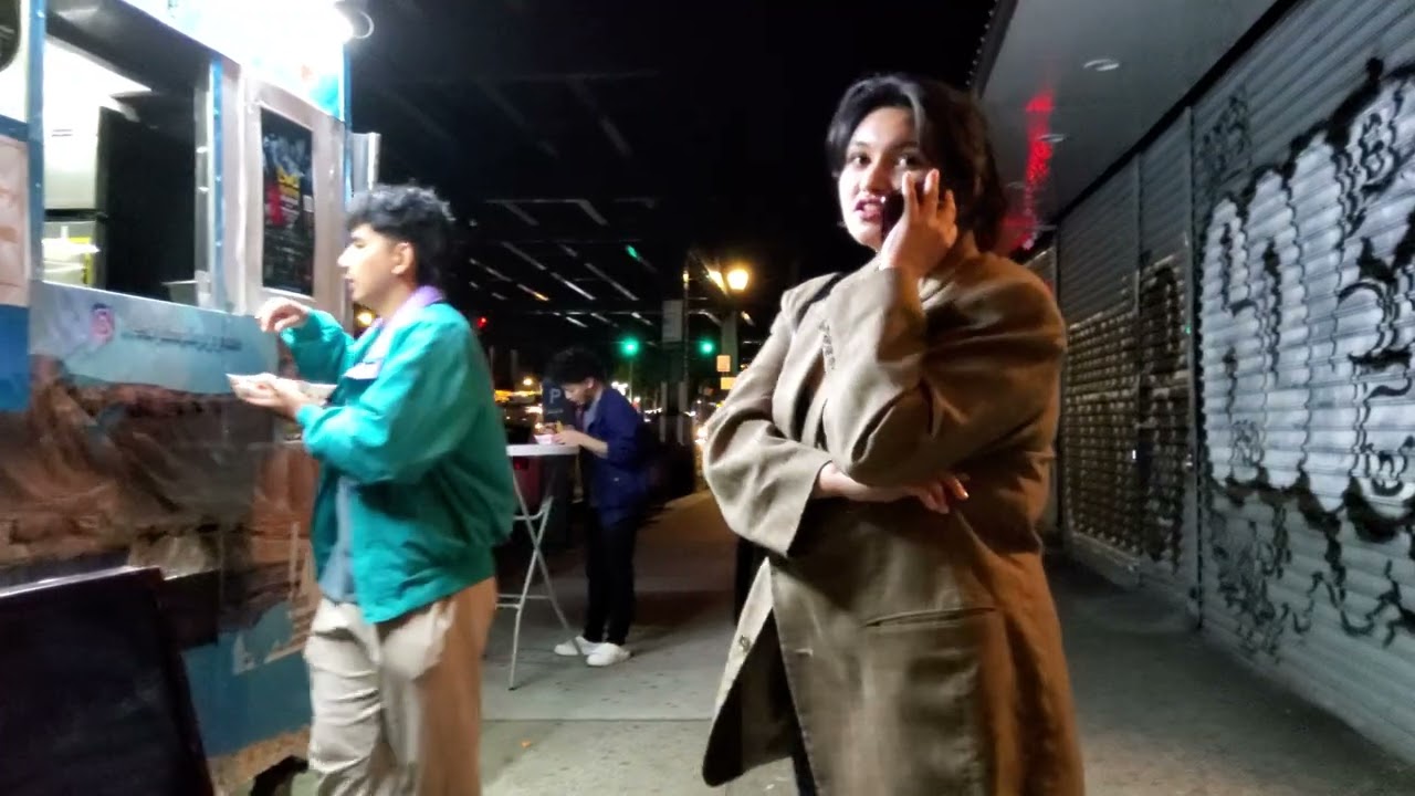 walking Roosevelt at night from 56st to 86st,NY