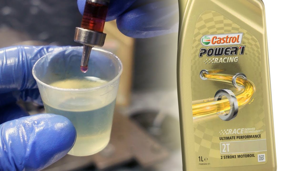 Castrol Power 1 Racing 2T Лучшее масло 2T? Смесь 50:1