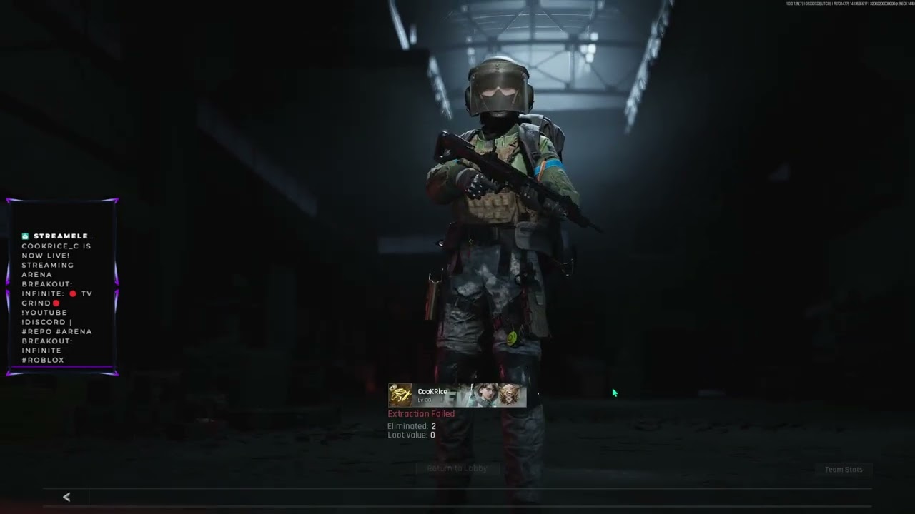 🔴 TV Grind🔴 !youtube !discord | #REPO #Arena Breakout: Infinite #ROBLOX
