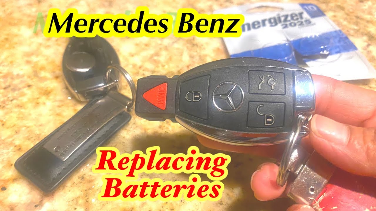 Mercedes Benz Battery Replacement/key Fob dead batteries