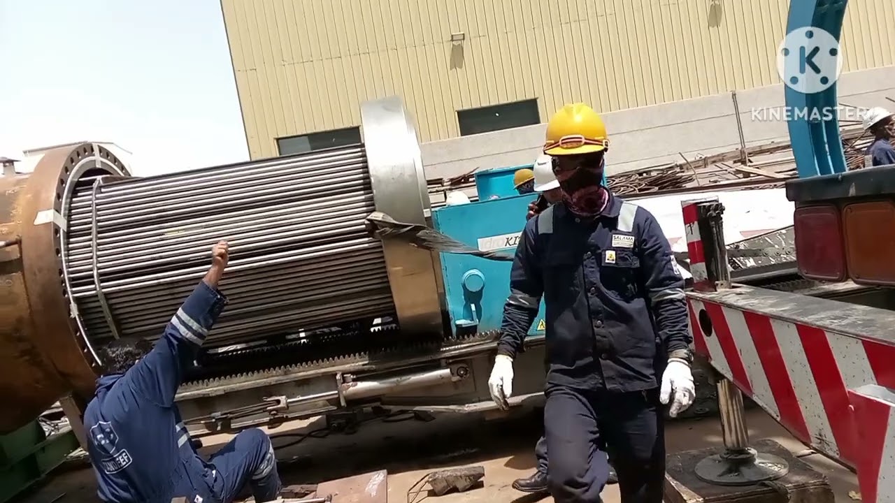 New Fabricated Big Heat Exchanger / Saudi Life,,,