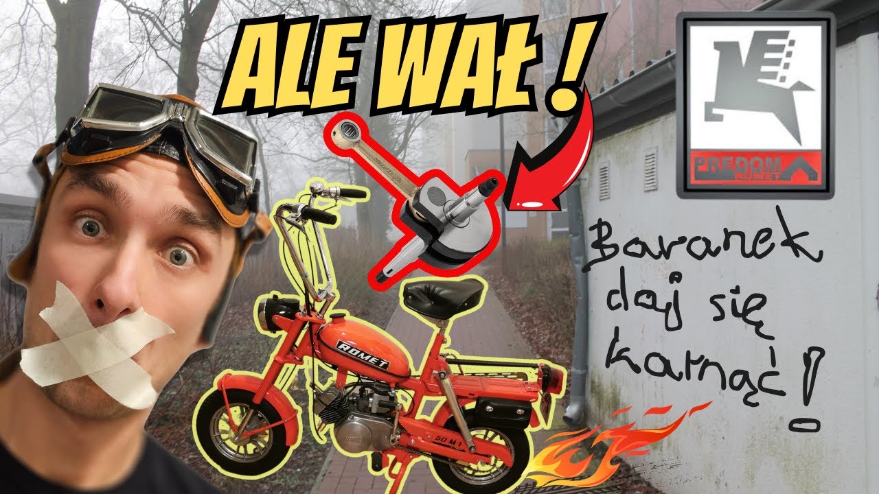 #2 Motorynka Romet Pony 50-M-1 Niemy test grata i czelendż dla Widza 🤠