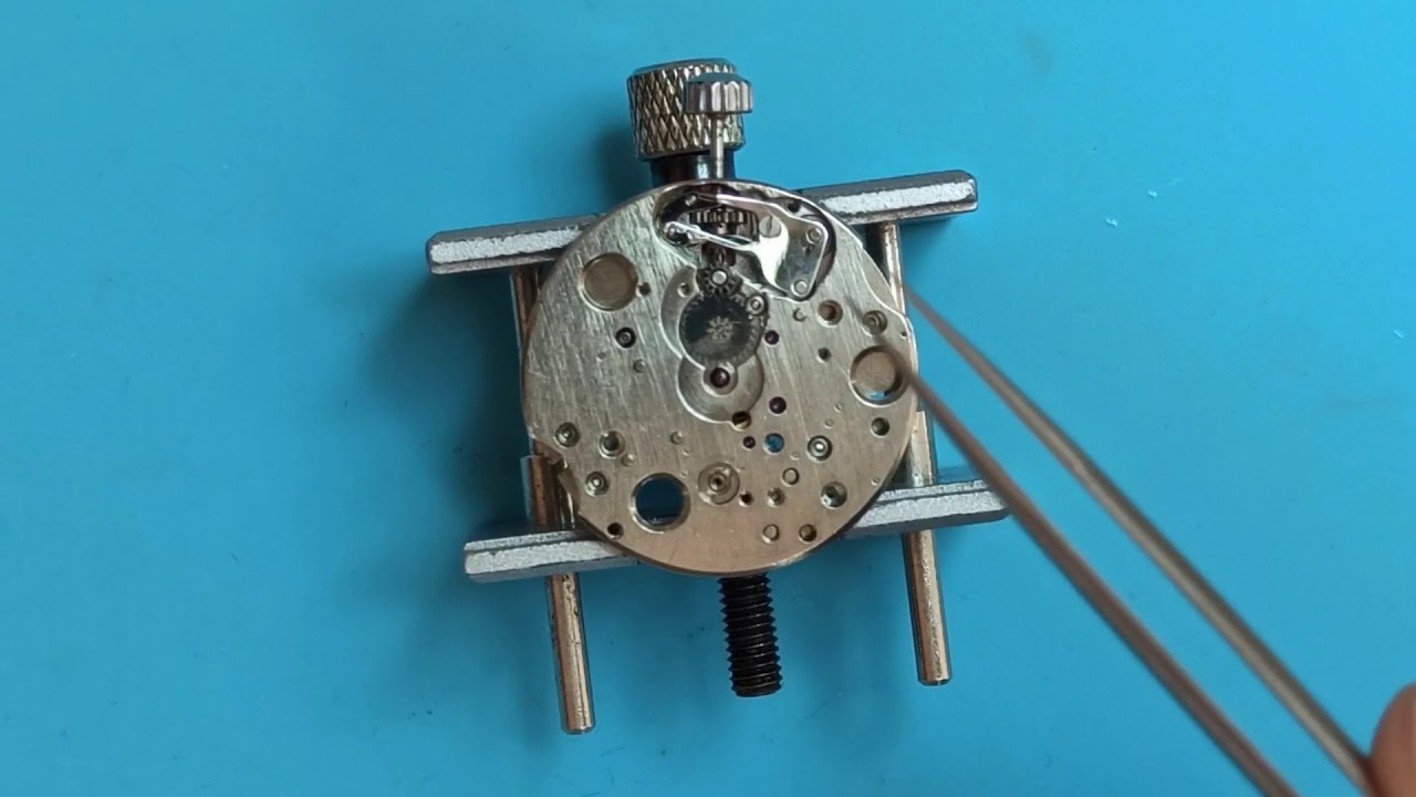 保养维修70年代国产宝石花手表，service a 70's China Baoshihua mechanical watch