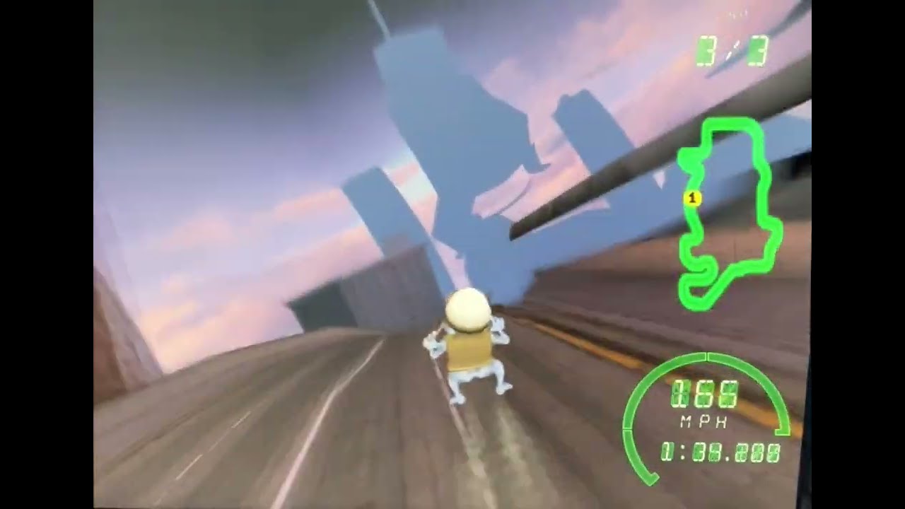 Crazy Frog Racer South Park Beach 2:04.352 [Former WR]