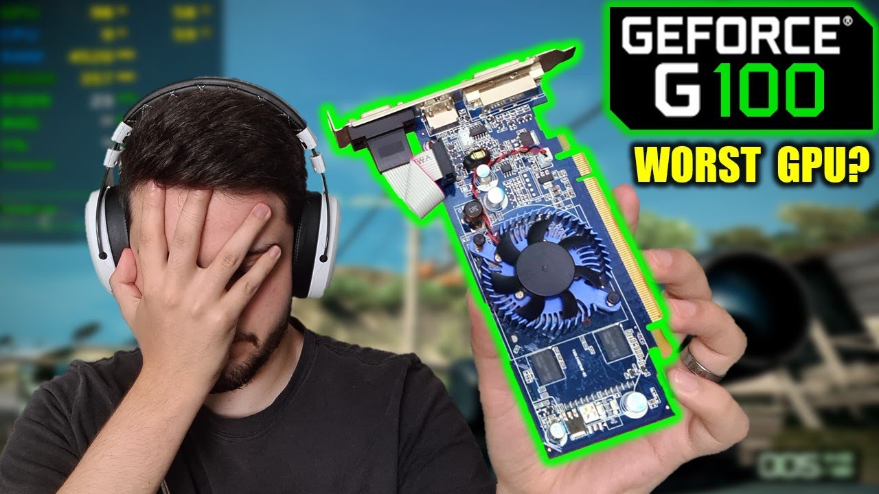 GeForce G 100 | Самый медленный графический процессор, который я когда-либо тестировал...