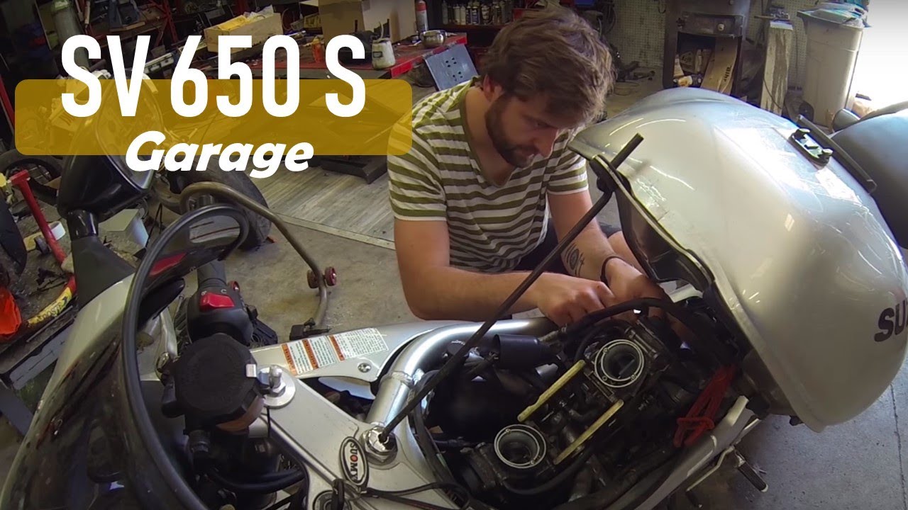 Atelier ▶▶ Restauration du Suzuki 650 SVS