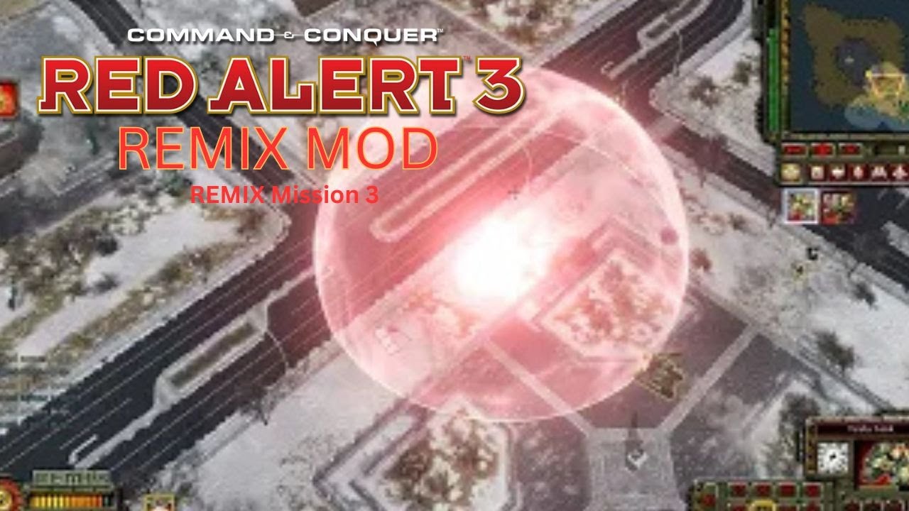 Red Alert 3 Remix Mod - Remix Mission 3 Unfair Fight  - Modded Gameplay