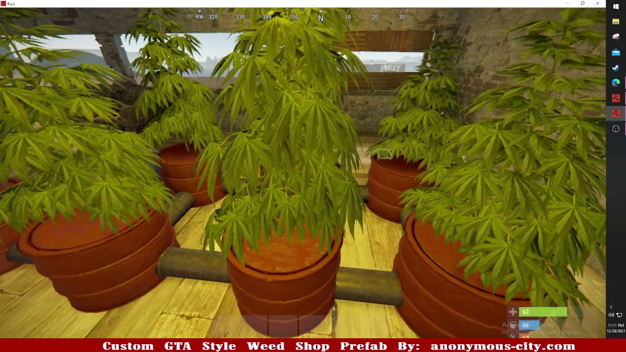 [Rust Edit] GTA Weed Shop Prefab Custom Design