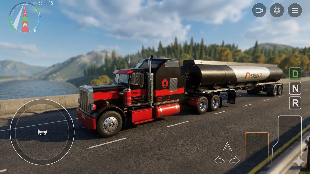 US Oil Tanker Transport 🚛 | Truck Simulator Big Rigs Realistic Gameplay 