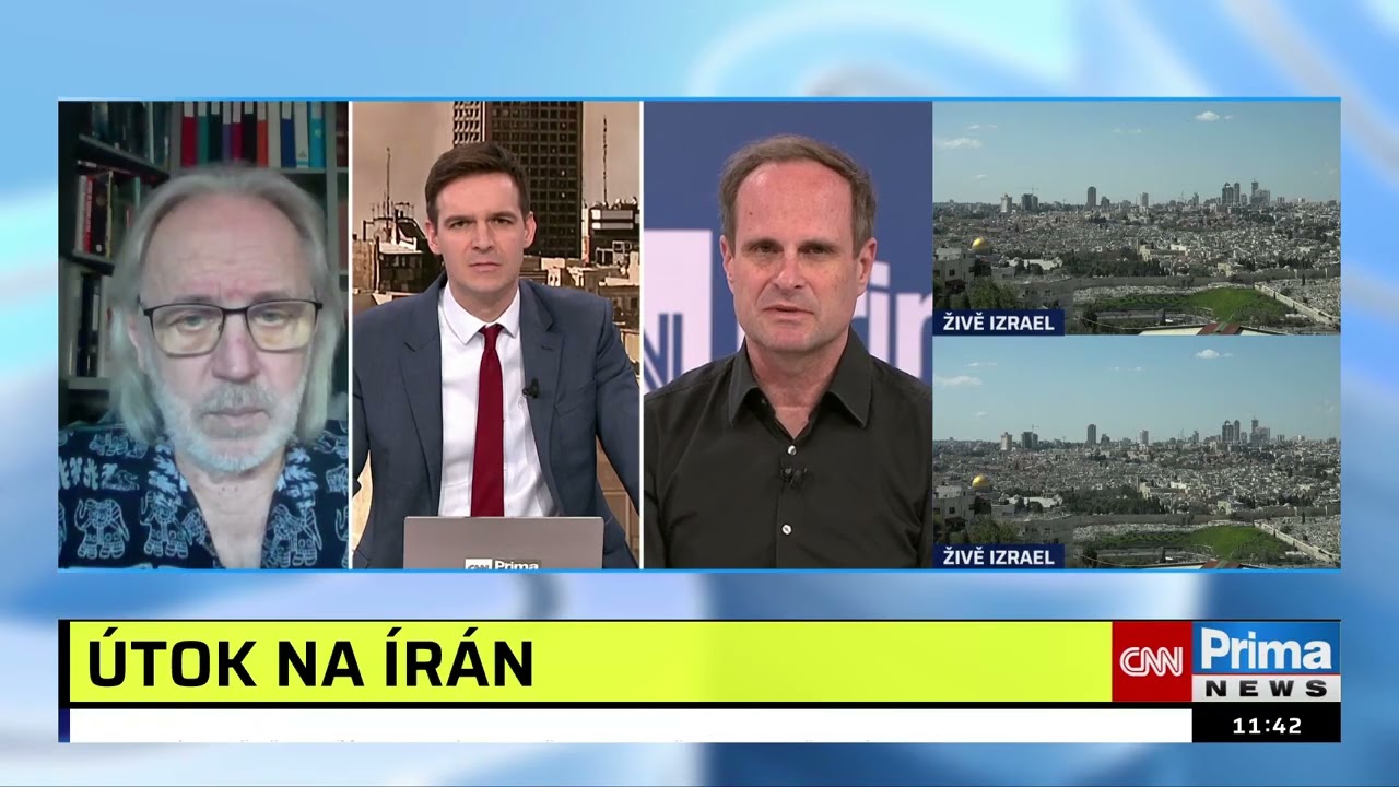 CNN Prima Vladimír Baar Milan Mikulecký Irán třetí den 02032026