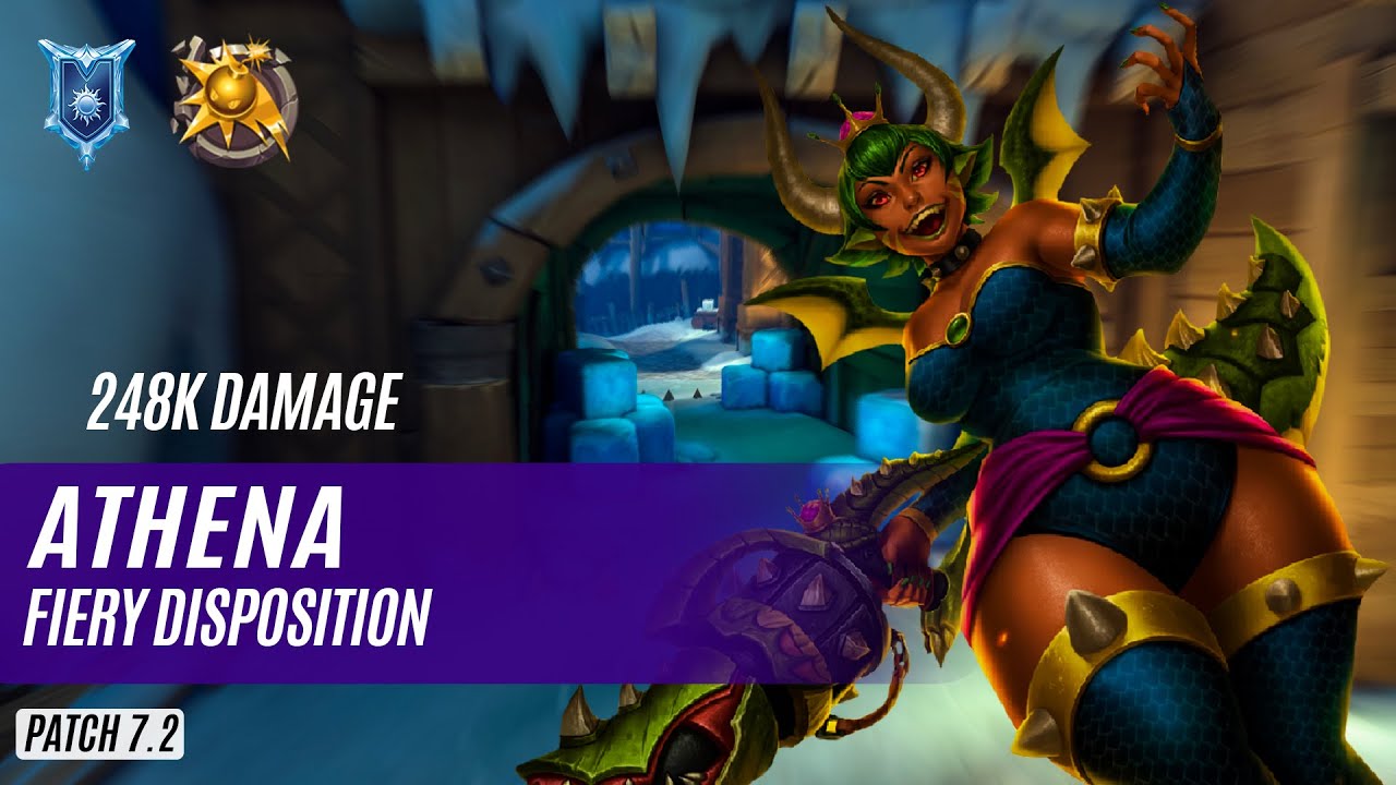 248K DAMAGE Αthena BETTY LA BOMBA PALADINS COMPETITIVE (DIAMOND) FIERY DISPOSITION