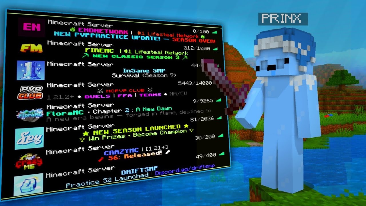 Best PvP server Minecraft cracked!