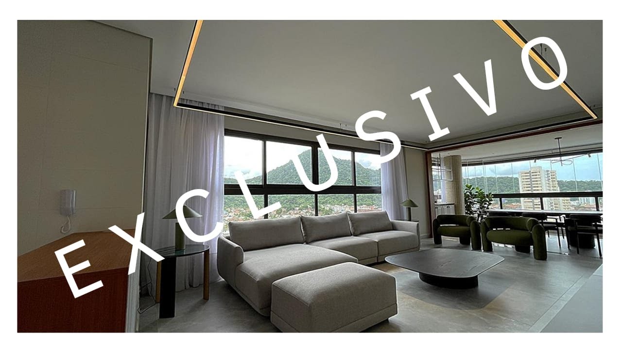 😍 (VENDIDO) Canto do Forte com 3 suítes + lavabo, 2 vagas privativas e uma bela vista livre !
