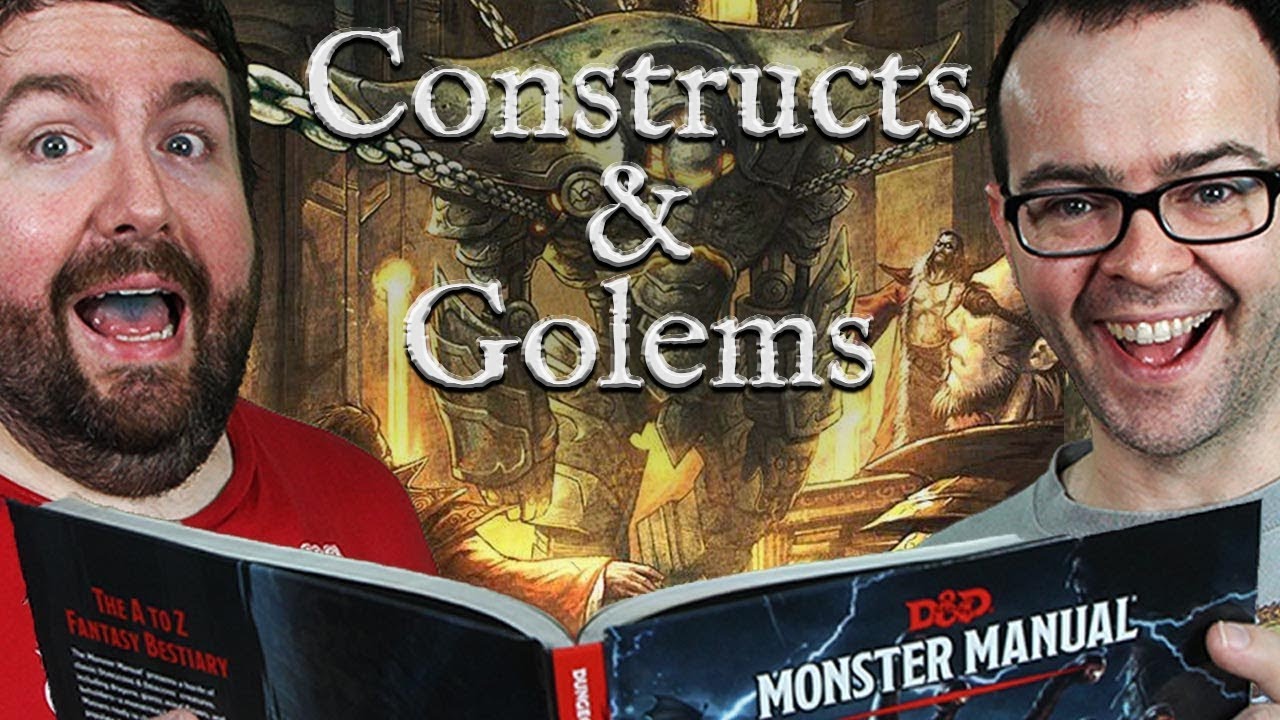 Constructs & Golems in 5e Dungeons & Dragons - Web DM Dungeon Monsters