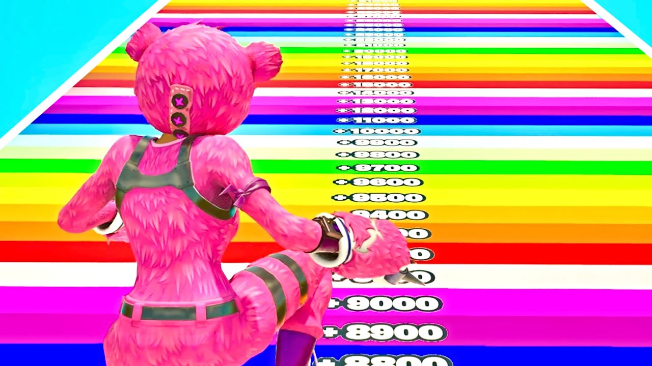 ¿QUIEN SALTA MÁS LEJOS? 🤩😱 CADA SEGUNDO SALTAMOS MÁS EN FORTNITE