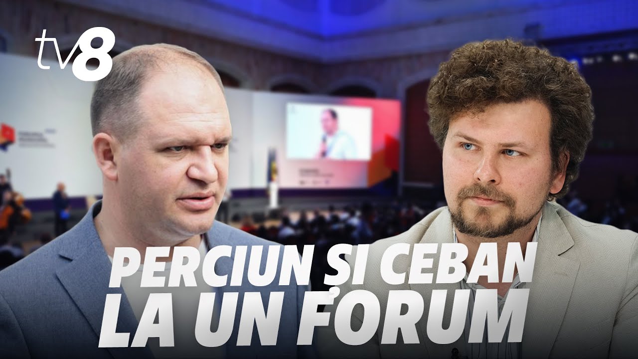Confruntare &icirc;ntre Ceban și Perciun la forum? Ministrul a ieșit &icirc;n scenă neinvitat