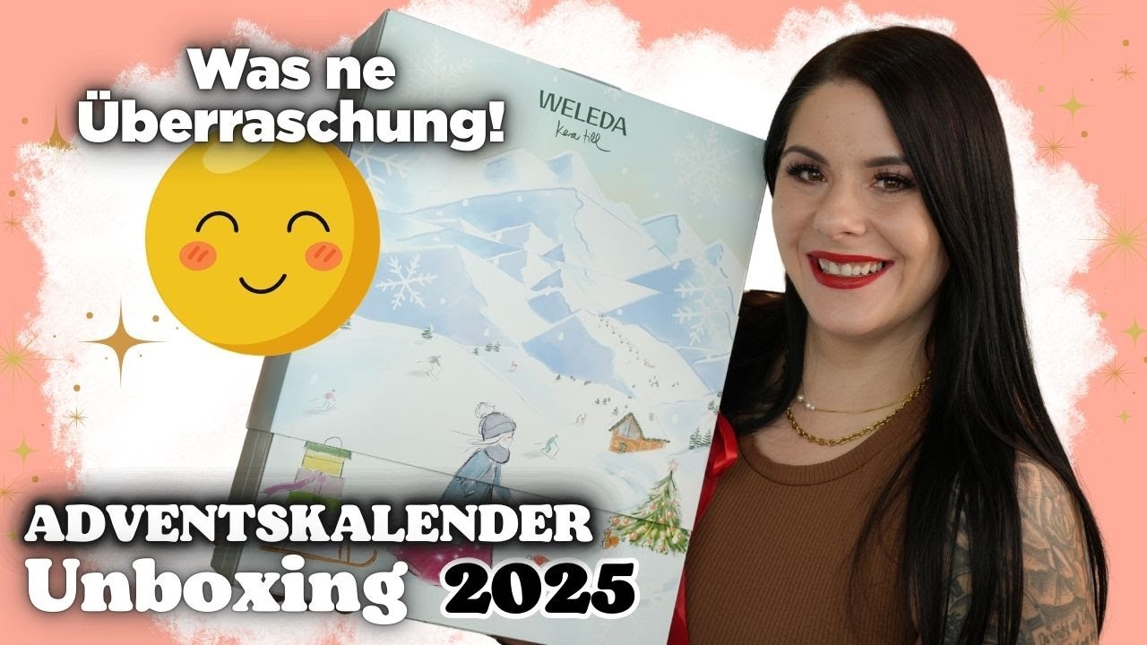 Weleda Adventskalender 2025 🎄 Unboxing │ Naturkosmetik Highlights bei dm Drogerie