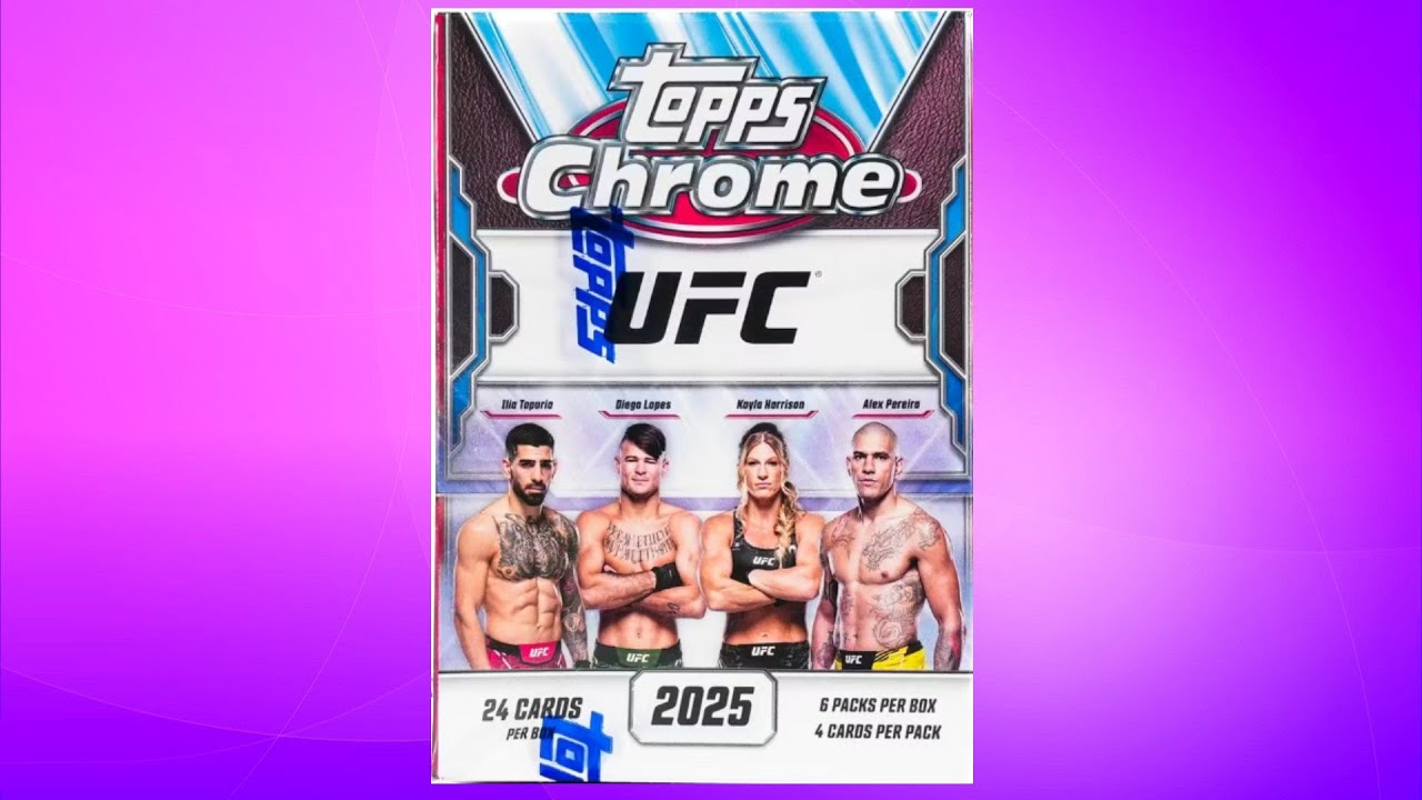 #29 - Topps - Topps Chrome UFC 2025 bontás