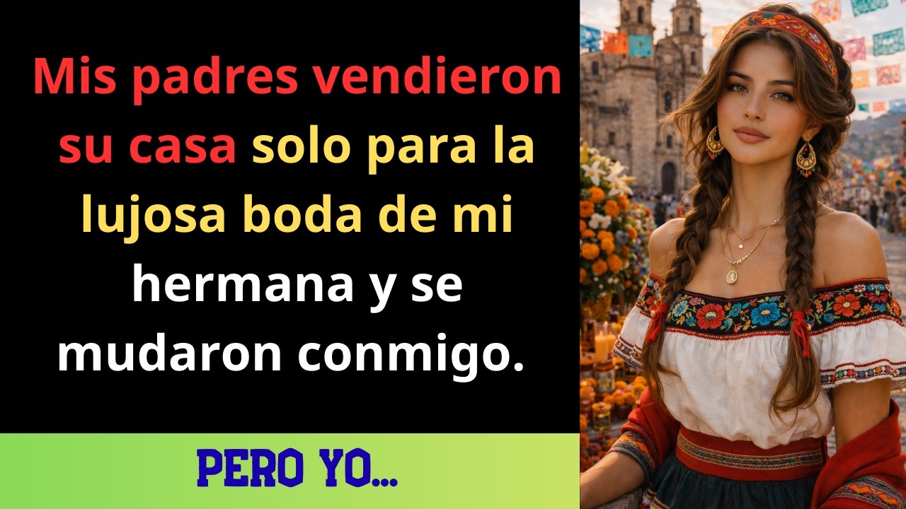 Mis padres vendieron su casa solo para la lujosa boda de mi hermana y se mudaron conmigo . Pero yo..