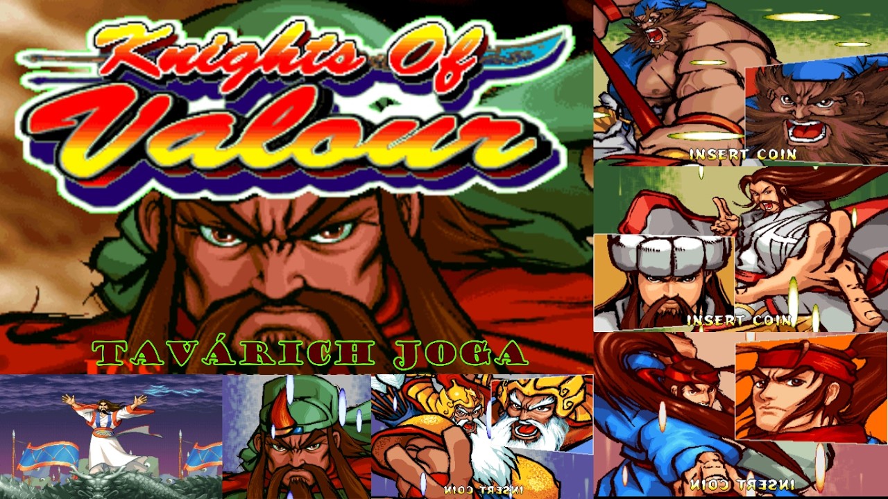 Knights of Valour - Sanguo Zhan Ji -  Sangoku Sanki - Arcade - 1999 - Ver 117 Hong kong - PT BR