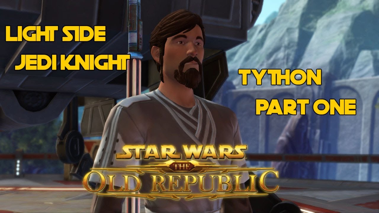 Star Wars the Old Republic Jedi Knight Tython Part 1 (No Commentary)