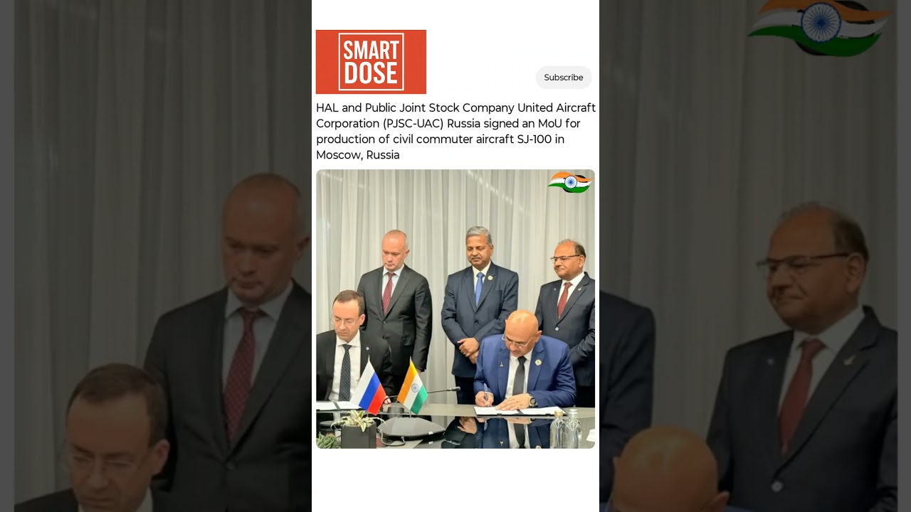 ✈️ HAL & Russia&rsquo;s UAC: Big Aircraft Manufacturing Deal in India 🇮🇳🤝