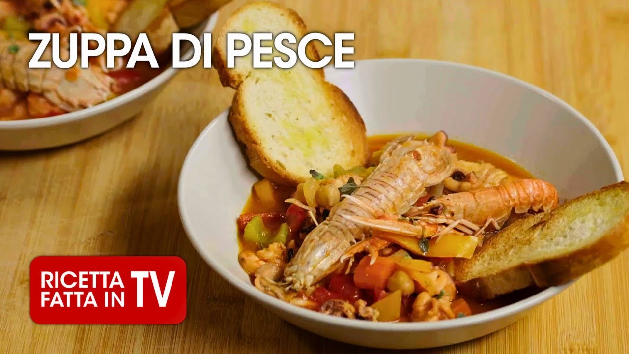 ZUPPA DI PESCE di Benedetta Rossi - Ricetta TV Fatto in Casa per Voi