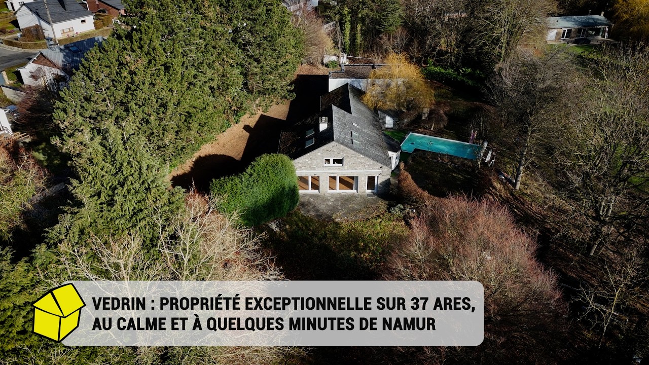 Vedrin : Villa 7ch. à grand potentiel