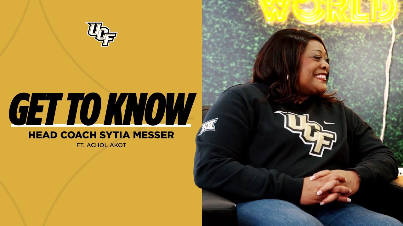 UCF Women's Basketball | Get to Know Sytia Messer with Achol Akot