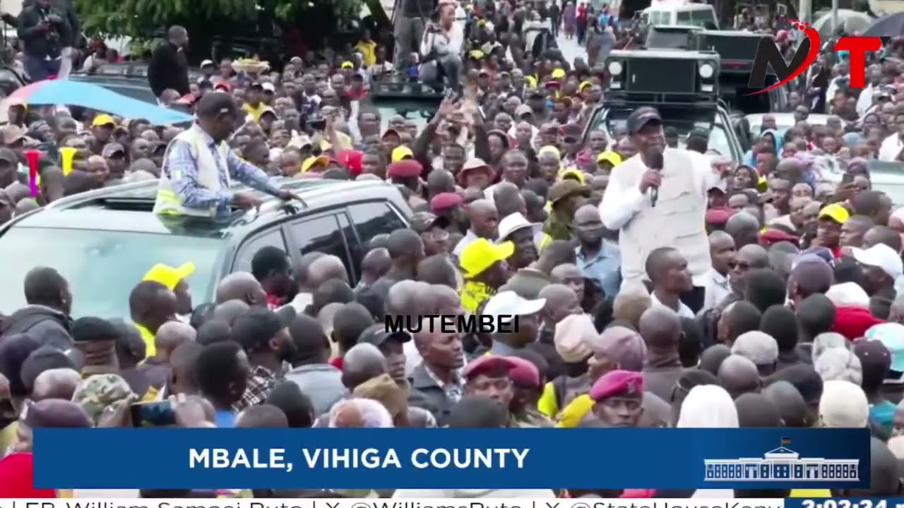 MUDAVADI TAKES OVER VIHIGA CAMPAIGNING FOR PRES RUTO!!