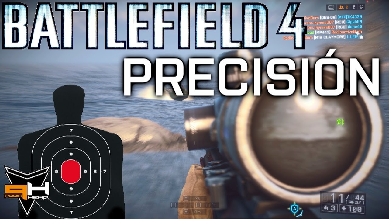 BF4: Aprende TODO acerca de la Precisión - Battlefield 4 PizzaHead