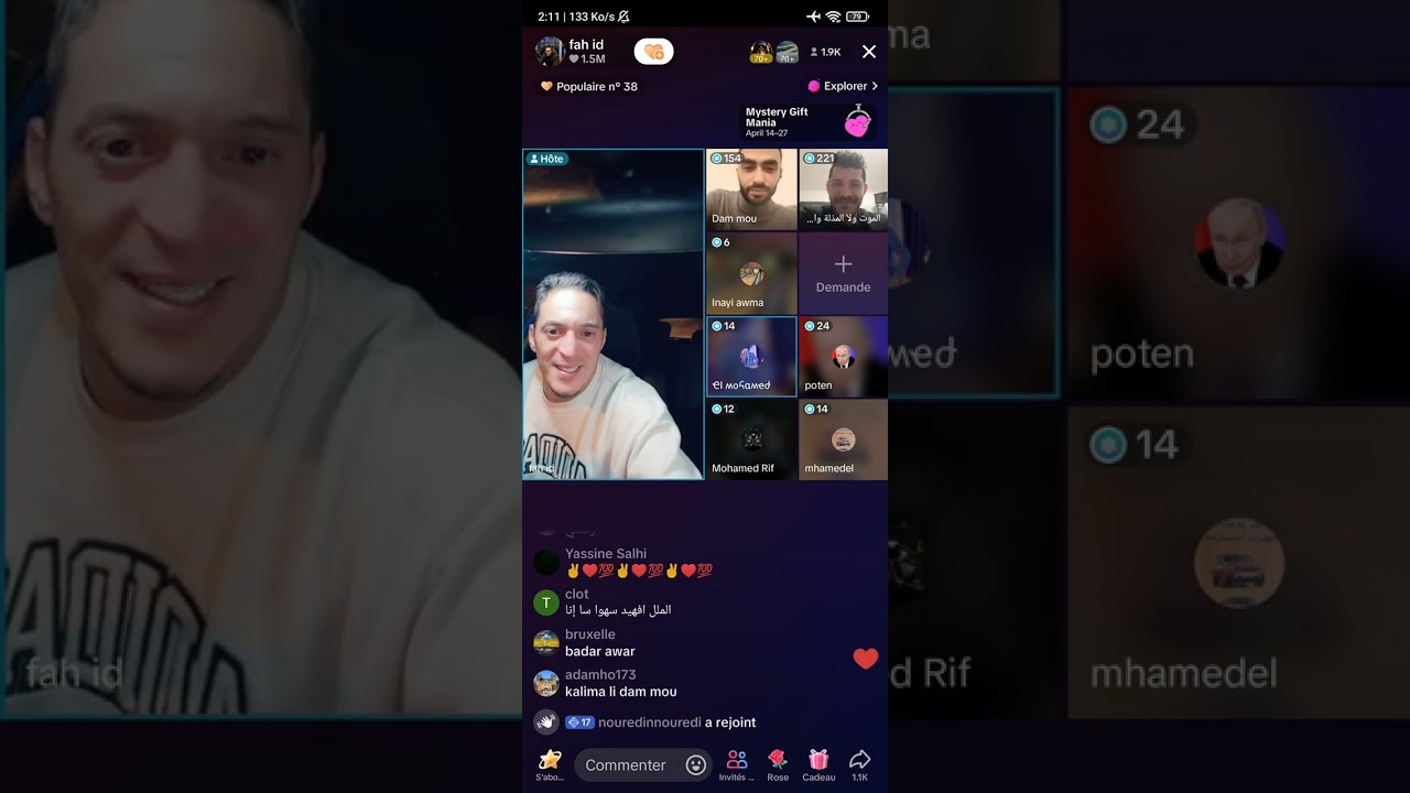 Télévision Na RIF Live Tik Tok AG fahid Espagne