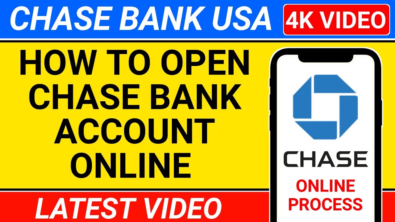 how to open chase bank account online | open chase bank account online in USA