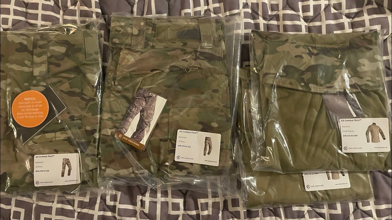My Favorite Combat Uniform | Crye Precision G3 Combat Tops/ Pants and G4 Combat Pants