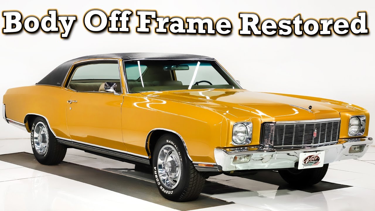 Chevrolet Monte Carlo 1971 года продаётся в Volo Auto Museum (V20951)