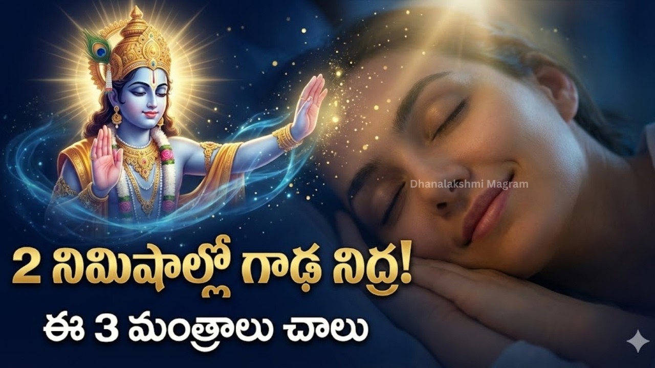 రాత్రి పడుకునే ముందు ఈ 3 మాటలు అంటే చాలు.. 2 నిమిషాల్లో గాఢ నిద్ర గ్యారెంటీ!