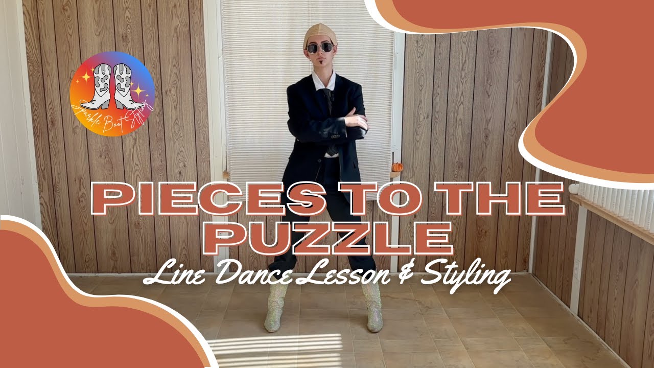 PIECES TO THE PUZZLE | Line Dance Lesson & Styling | Improver Line Dance