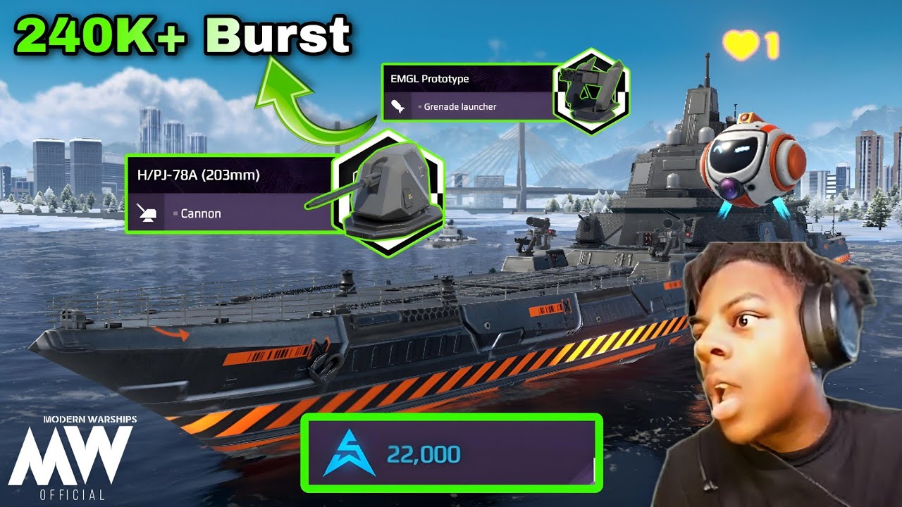 After Buff 💪 Overpowered But Overpriced 💔 Still Worth!! - Modern Warships 