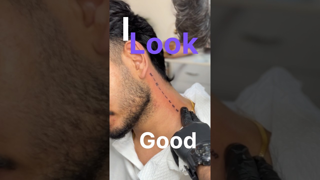 limitless tattoo design on neck, tattoo idea for neck #tattoo #necktattoo #hennatattoodesign