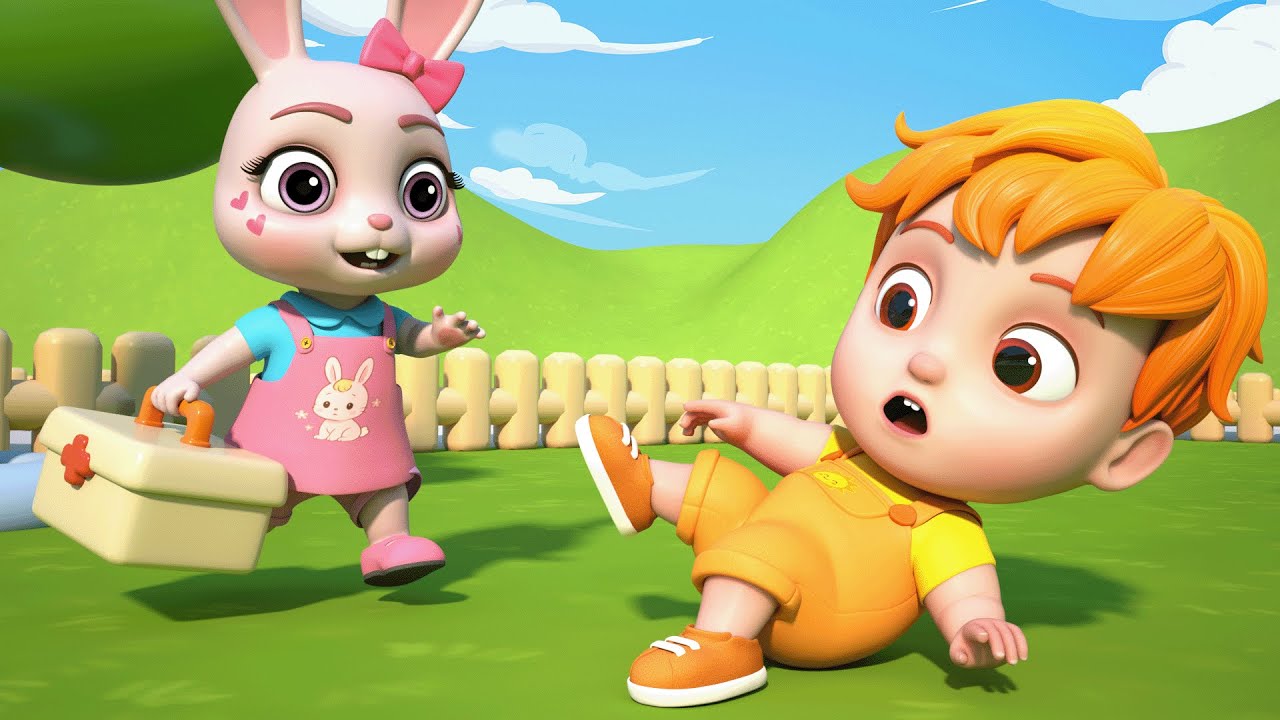 Boo Boo Song | Baby Got a Boo-Boo! | BomBoo Kids Songs & Nursery Rhymes