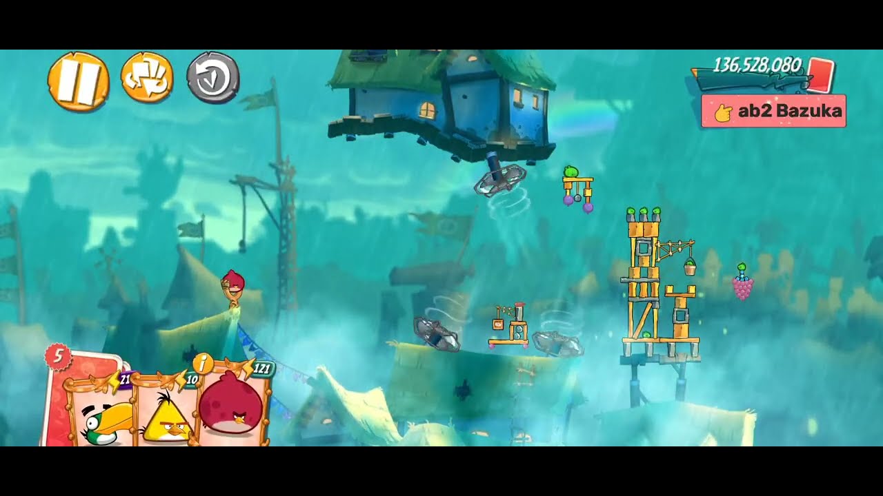 Angry Birds 2 Clan Battle Today 9 Feb 2026 Ratio 133 (Melody 3, Hal 3 & Bubbles 3 Time ) No Shuffle 