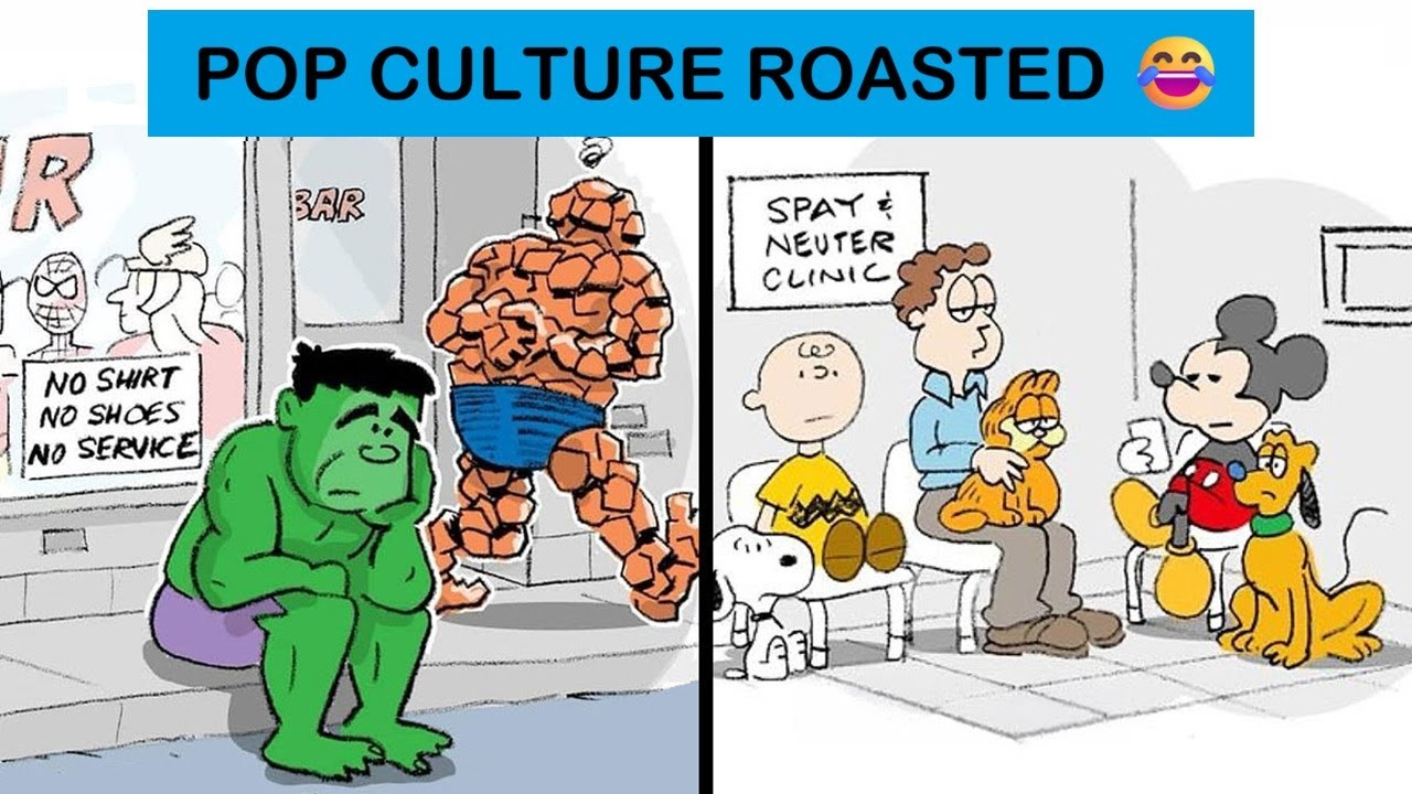 One-Panel Comics That Savage Pop Culture Characters With Brutal Humor 😂