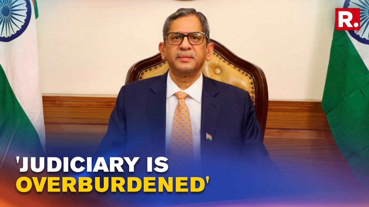 CJI NV Ramana Expresses Concerns Over Judiciary Infrastructure; 'People Get Justice After Years'