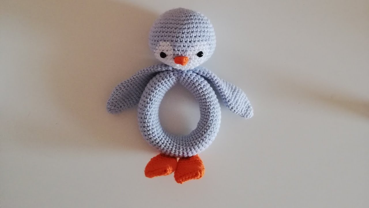 Amigurumi penguen çıngırak video3