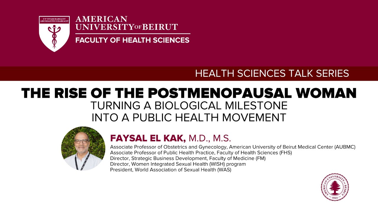 HS Talk Series: The Rise of the Postmenopausal Woman