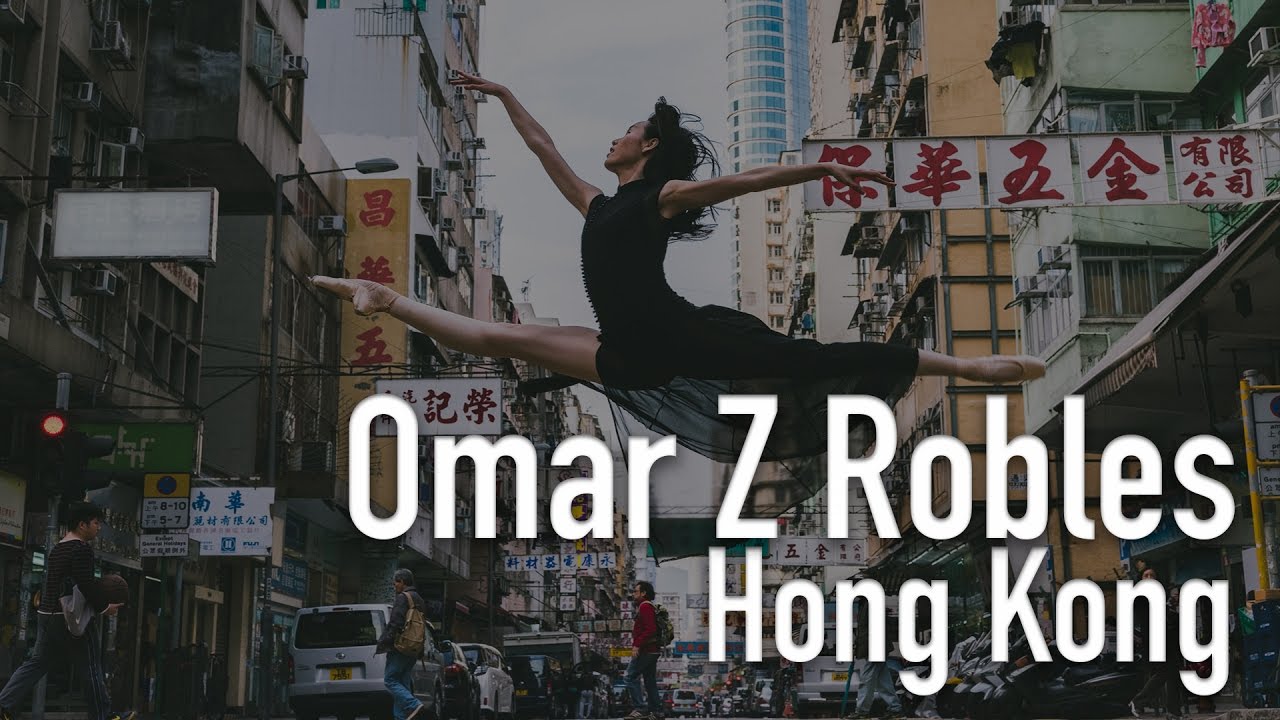 Photographer Omar Z Robles in Hong Kong