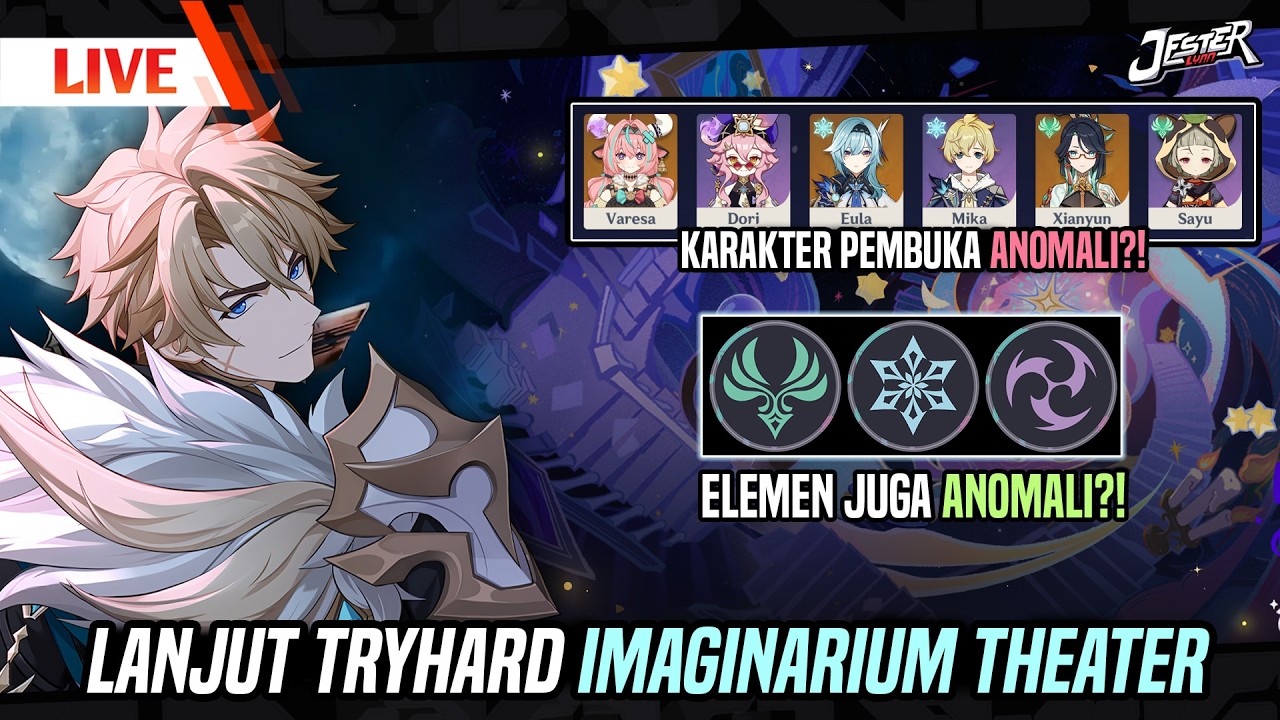 🔴LEMBUR JOKI IMAGINARIUM THEATER Ep.1917 | Genshin Impact Indonesia