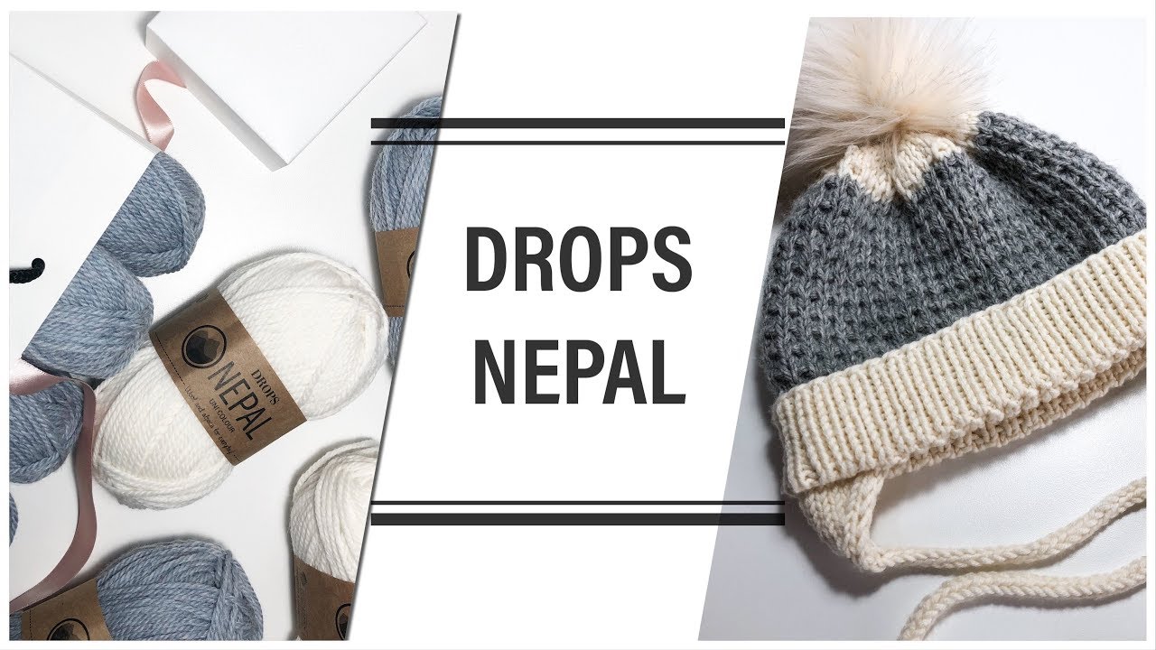 Обзор пряжи и готовых изделий из Drops Nepal